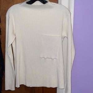 Stateside Cotton ribbed one pocket shirt